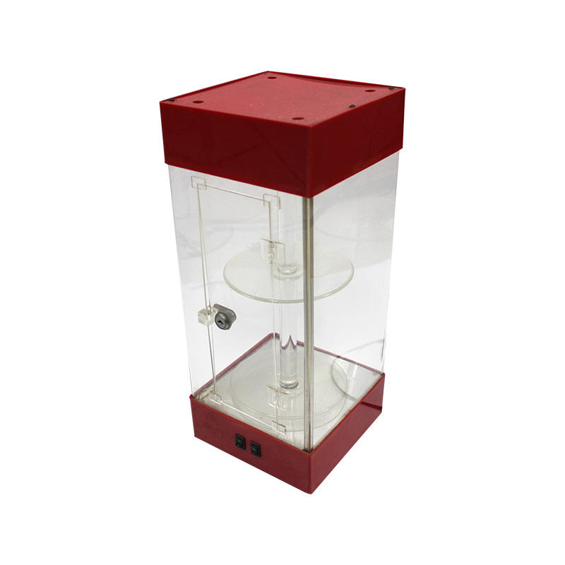 Double Layer Acrylic Cuboid Display Cabinet