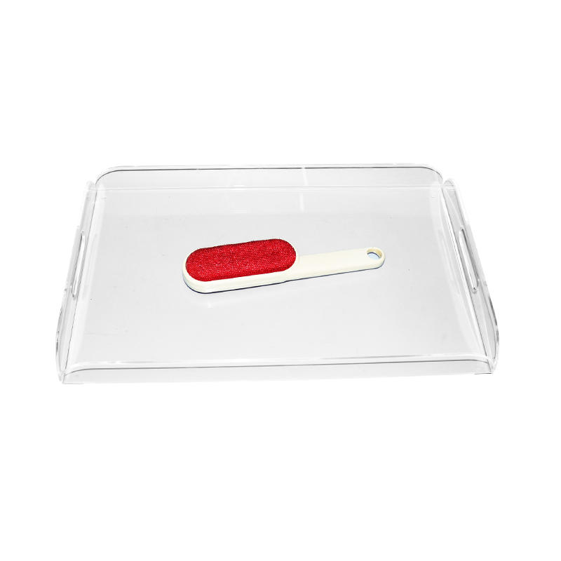 Acrylic Tray With Handles On Both Sides